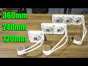 BRIGA DE WATER COOLER, 120mm VS 240mm VS 360mm