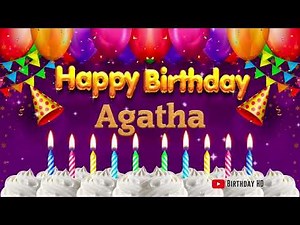 Agatha Happy birthday To You - Happy Birthday song name Agatha 🎁