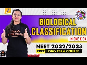 Biological Classification Class 11 One Shot | NEET 2022-23 | NEET Biology | Bhumika Ma'am