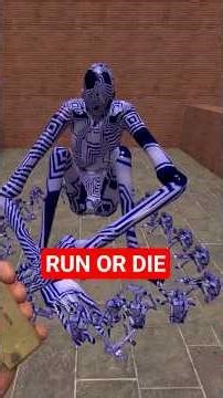 Can I Outrun the Giant Blue Entities? | Garry's Mod Horror