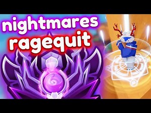 Making Top Nightmare Players RAGEQUIT In Ranked.. (Roblox Bedwars)