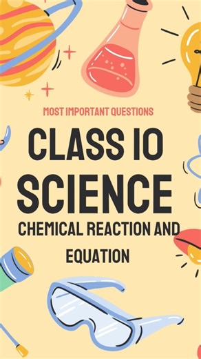 Class 10 Science Chapter 1 |Chemical reaction and equation 🔥 #shorts #shortsfeed