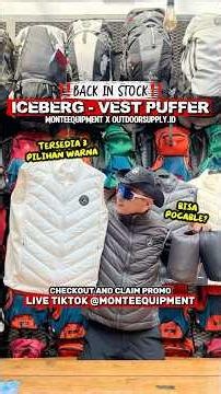 ICEBERG Puffer Vest by MonteEquipment