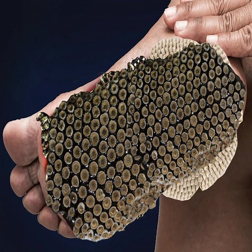 Treat Severely Injured Foot Caused By Trypophobia Parasite | Lline Theodora