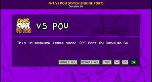 FNF VS POU (PSYCH ENGINE PORT) Mod for Friday Night Funkin' | FNF Mods