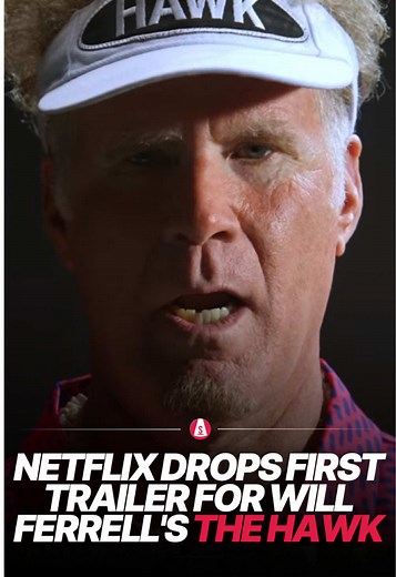 Will Ferrell is heading to the golf course ⛳ The first trailer for Netflix's The Hawk has arrived, with Ferrell playing washed-up golf legend Lonnie