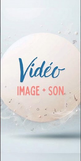 Créer une vidéo à partir d'une image et d'un son