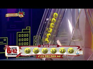 [LIVE] PCSO 9:00 PM Lotto Draw - November 24, 2022