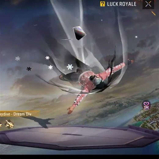 SKYDIVE DREAM DIVE 🤯✴️✴️🤯#freefire #shorts #ffshorts #freefirefreefire #freefiregaming #ff #trending