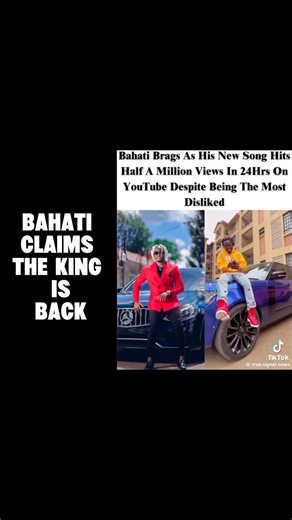 Bahati new song seti put’s him into trouble 😱 #fypシ゚ | Kababs 254 official
