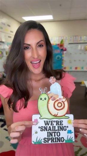 We are “SNALING” into Spring! 💐 🩷 Kindergarten teacher activities resources ideas inspo classroom elementary school #teacher #teachersofinstagram #teachersofig #iteachk #iteachtoo #iteach #classroomsetup #classroomideas #classroompinspirations #teacherinspiration #teacherideas #watchmeteach | Kindergartenkitties Connected Page