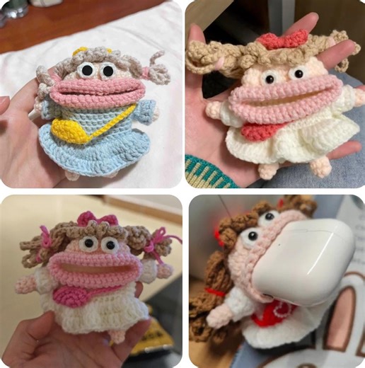 Buy Monster Key Holder, Earbud Case Crochet Pattern PDF, Amigurumi Keychain Pouch, Cute Monster Bag Charm, Doll Easy Crochet Tutorial, DIY Gift, Online in India - Etsy