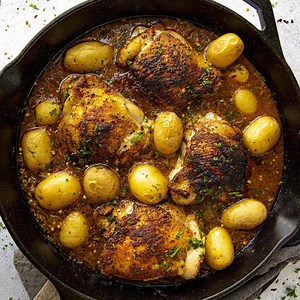 Cajun Baked Chicken Thighs Recipe
