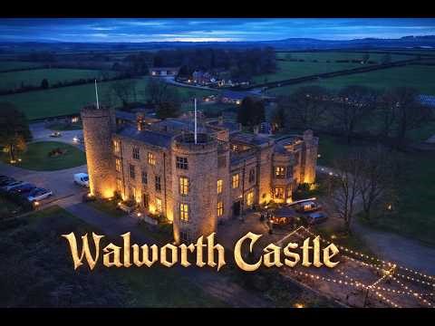 Walworth Castle – 1189 - A Timeless Fortress in County Durham | Atmospheric views by Drone