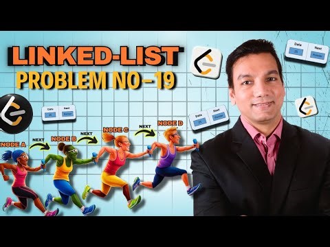 "Remove Nth Node From End" in ONE Pass! 🚀 | LeetCode 19 Explained Step-by-Step