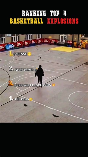 Ranking top 5 craziest Basketball Explosion 💥🏀 #basketball #nba #ranking #shorts