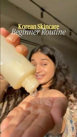 Beginner friendly Korean skincare routine for glass skin