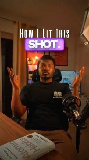 Easy Video Lighting Tricks Anyone Can Try For YouTube Videos💡 #shorts #shortsfeed