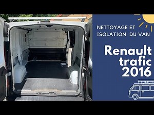 ON COMMENCE L'AMÉNAGEMENT DU VAN (Renault Trafic) ! #vanlife #vanamenage