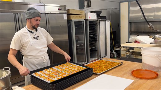 Step two is the sprinkles ... lots of sprinkles ... lots & lots of sprinkles ... 😃🧡 | Elliott's Bakery