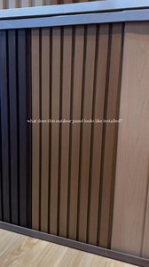 Here’s a look at our ZW503 outdoor cladding once installed 🤩 | ZenWood Phil.