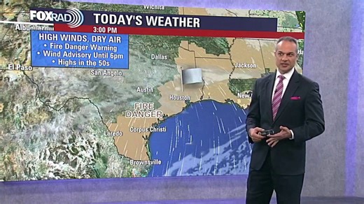 Houston weather: High winds, dry air for Monday