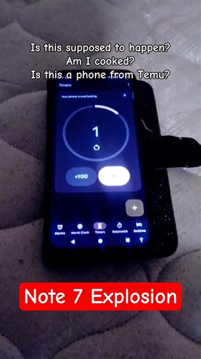 Note 7 explosion (audio: ‪@stinkyturtle2‬) #samsung #galaxy #note7 #explosion