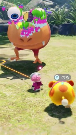 （難易度おだやか）激辛スプレー未使用の羽ピクミンがジャンボチャッピー撃破【ピクミン4 PIKMIN4】 #pikmin4 #pikmin #ピクミン