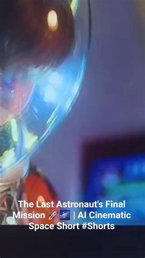 The Last Astronaut's Final Mission 🚀🌌 | AI Cinematic Space Short #Shorts