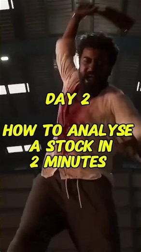 Day 2 How to analyse a stock in 2 minutes P/E Ratio #investors #stocks #ratio #sip #trading