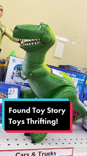 Discovering Toy Story Toys at the Thrift Store