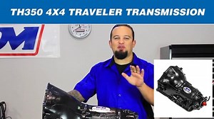 B&M Traveler Series GM TH350 Transmission for 4-Wheel Drive Applications