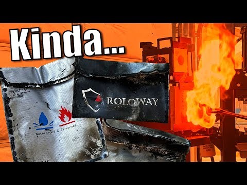 Blacksmithing FORGE vs. Fireproof BAGS | Can They Withstand The HEAT!? 🔥