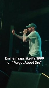 229K views · 7.4K reactions | Eminem sounds like his 1999 self in this live cut of "Forgot About Dre" from London the other night.  ( via @eminem ) #guesswhosback #eminem #houdini #slimshady #drdre | Rap God | Facebook