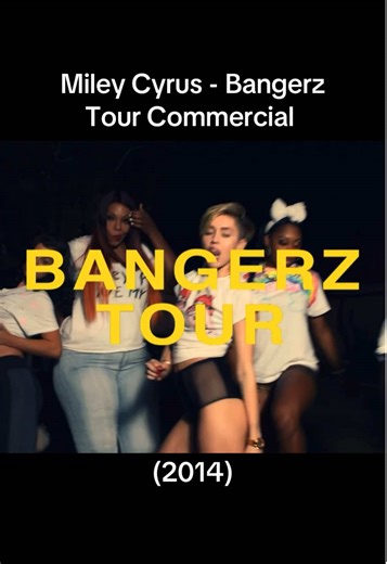 Miley Cyrus Bangerz Tour Commercial 2014