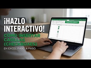 ¡Hazlo Interactivo! Cómo insertar Casillas (Checkboxes) en Excel Paso a Paso @Excel