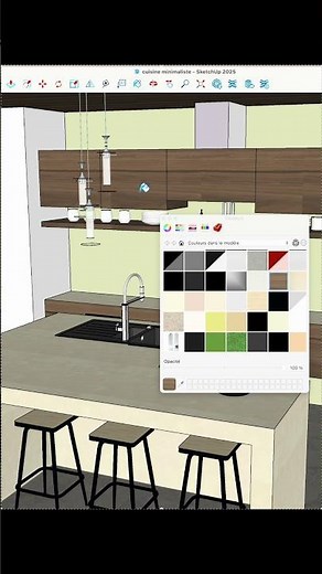 Copy a texture on SketchUp