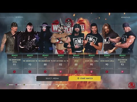 WWE 2K22 - All Characters & Arenas + DLC (nWo 4-Life Edition)