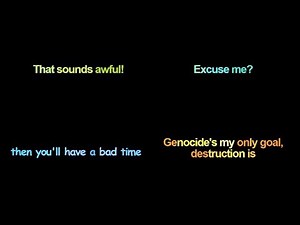 Three Fates of Undertale (multi-channel lyric video)