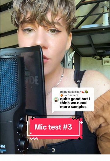 Voice Crack Mic Test for Irony