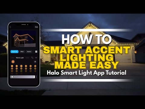 How to Setup Smart Accent Lighting on your Halo Smart Lights App!