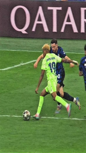 Lamine Yamal's Epic 1v11 vs Inter: Barcelona Highlight