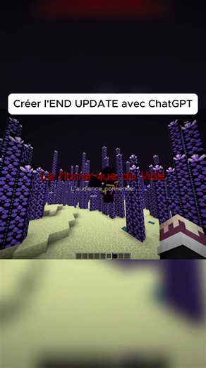 Créer l'END UPDATE avec ChatGPT
