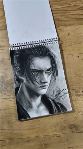 | eren yeager realistic sketch |