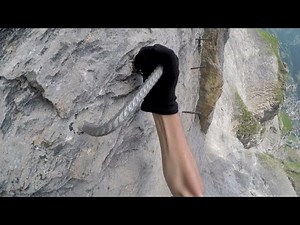 Switzerland's longest Via Ferrata - Solo Climb