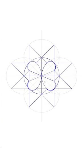 Terapi Visual Geometry #shorts #coding #c #programming #vibes