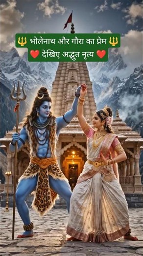 शिव पार्वती का मनमोहक नृत्य | छेड़ मिलन के गीत मितवा | Mahadev Parvati Dance | Har Har Mahadev