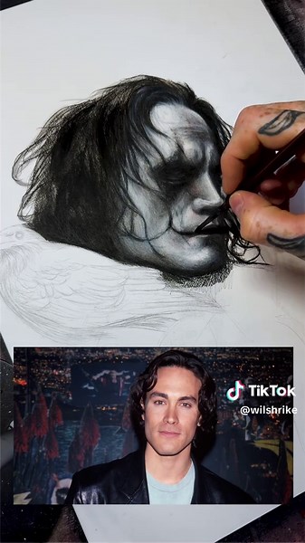 Creating Original Artwork Inspired by The Crow