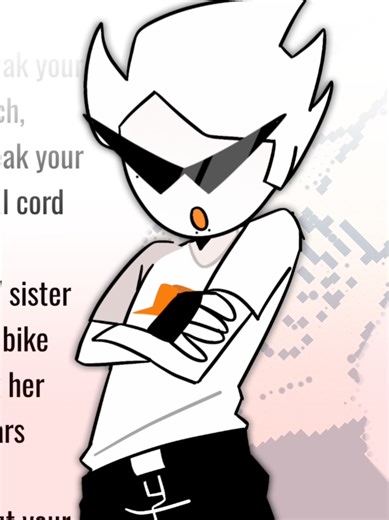 Dirk Strider Animation Meme Inspired by Homestuck