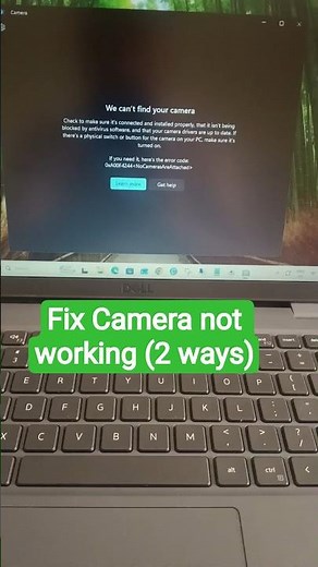 How to Fix We Can't Find your Camera | Camera Not working On Windows 11/10